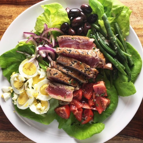 Nicoise Salad with Seared Ahi Tuna
